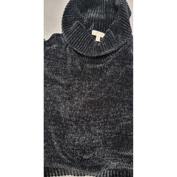 Michael Kors Women's Large Black Long Sleeve Turtleneck Sweater - Picture 12 of 14